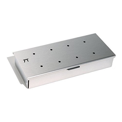 Outset Grill Wood Chip Smoking Box, Stainless Steel - Image 1