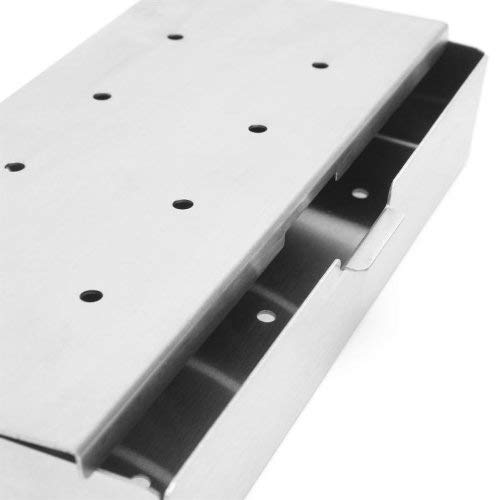 Outset Grill Wood Chip Smoking Box, Stainless Steel - Image 3