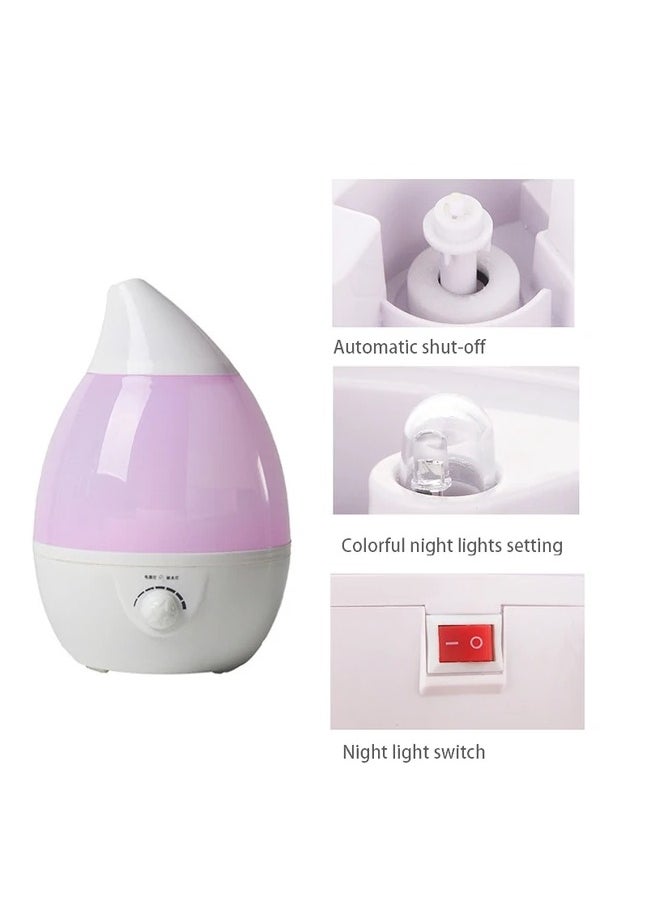 Generic - Refreshing Mist Humidifier for Bedroom, 3L Ultrasonic Humidifier, Premium Humidifier Quiet Operation and Auto Shut Off - Image 1
