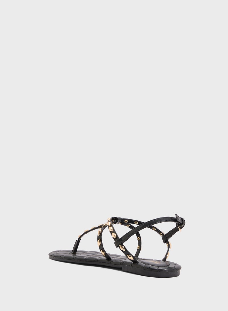 Ginger Studded Thong Sandal  - Image 3