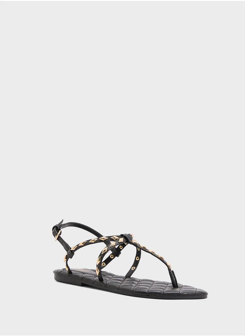 Ginger Studded Thong Sandal