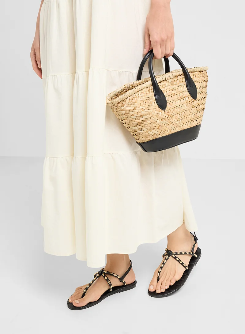 Ginger Studded Thong Sandal