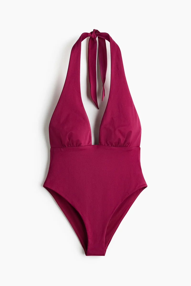 H&M High Leg Halterneck swimsuit