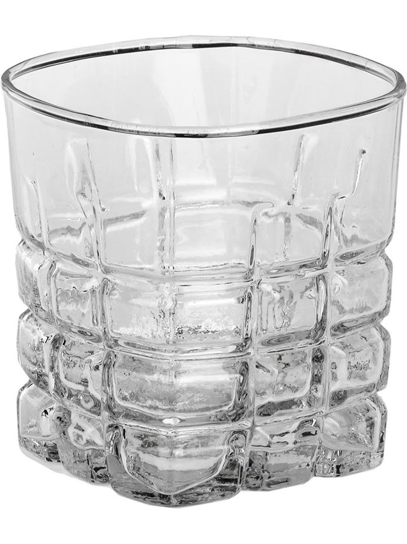 Somil Clear Elegance Timeless Glass Designs for Every Occasion 200 ml Capacity Pack of 4 Size 8 X 75 X 75 Cm - Image 5