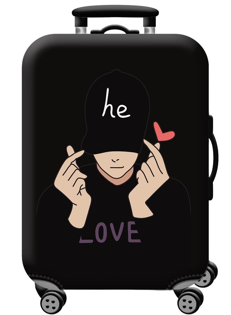 URbazaar Elastic Travel Luggage Cover Travel Suitcase Protective Cover for Trunk Case Apply to 18-30 inch luggage Suitcase Cover - Image 1