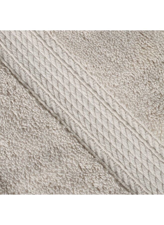 Superior Madison TS Set, Bath Towel 2-Pack, Stone, 2 Count  - Image 3