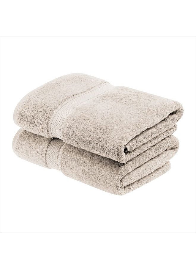Superior Madison TS Set, Bath Towel 2-Pack, Stone, 2 Count  - Image 1