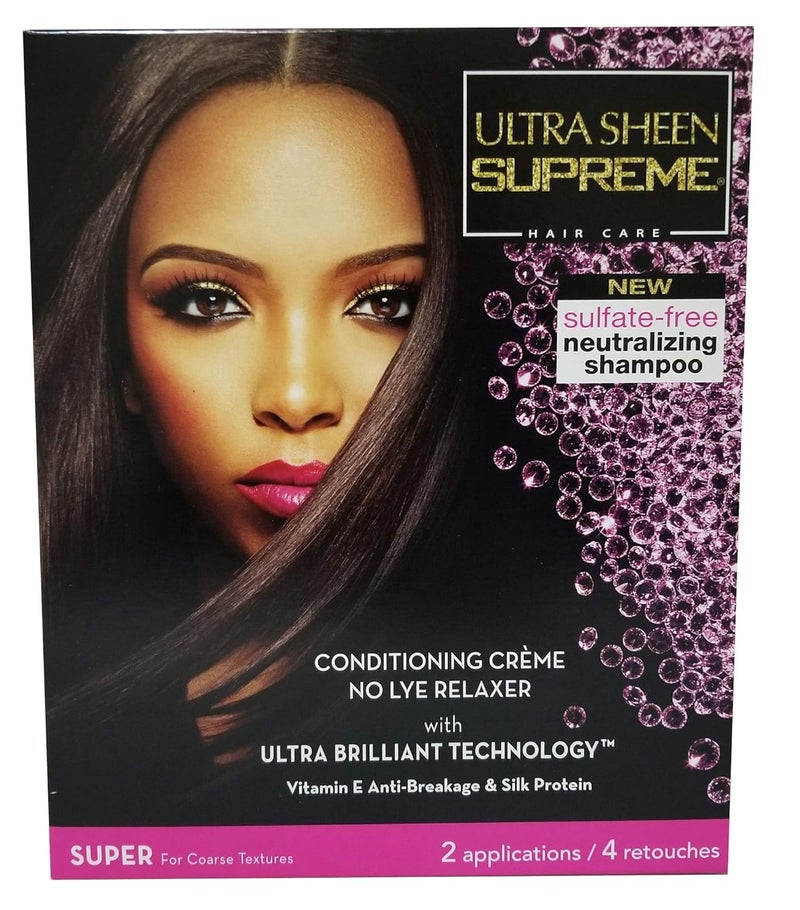 Ultra Sheen Supreme Nolye Relaxer Conditioning Creme Kit Super 1 Ea 1count