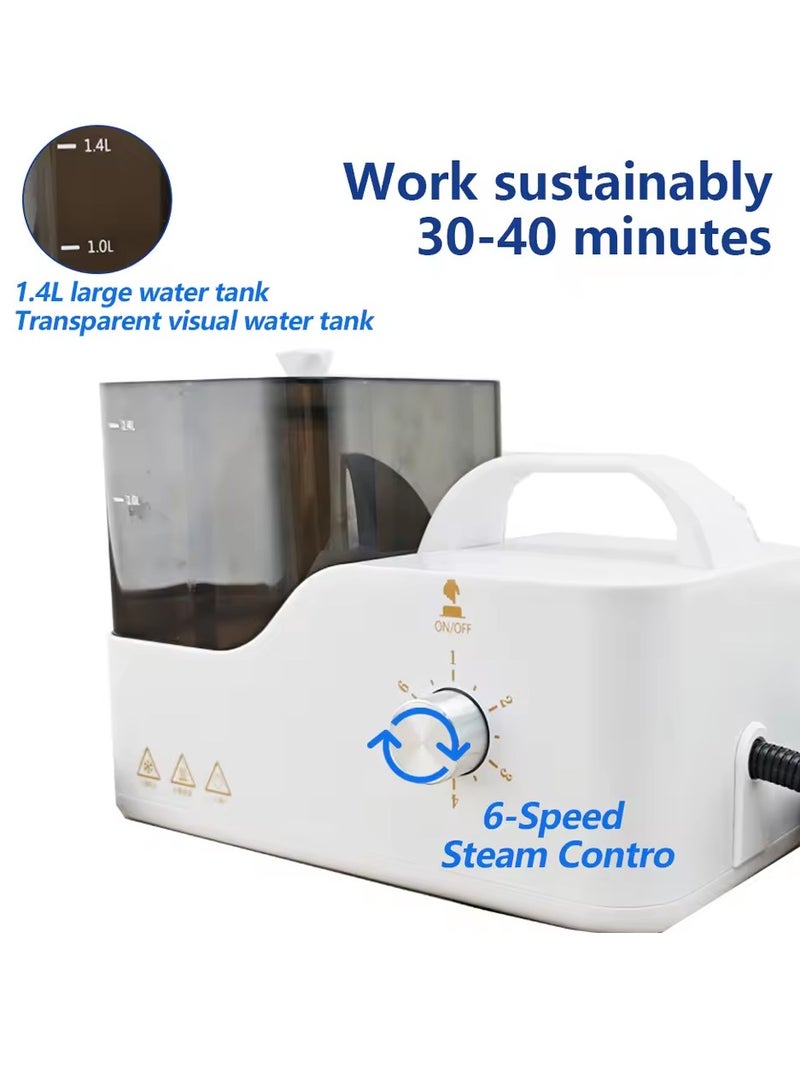 ET-LIFE Steam Cleaner, 2600W Steam Mop, 3.5 Bar Steam Pressure, 1.4 Liter Tank Capacity, High Temperature Kills 99.99% of Viruses & Bacteria - Image 5