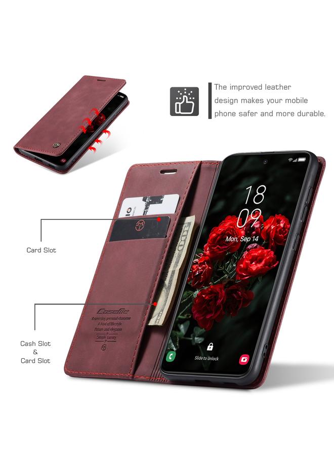 CaseMe Case For Samsung Galaxy S24 FE 5G 013 Multifunctional Horizontal Flip Leather Phone Case - Image 5