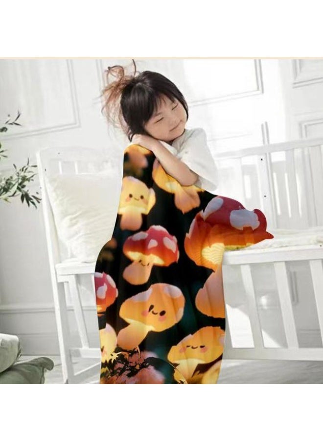 عام بطانية رقيقة من الفانيلا الكرتونية للأطفال والرضع (دافئة ومريحة، ومناسبة للنوم والألعاب) 70 سم * 100 سم - Image 1