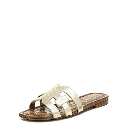 Sam Edelman Women’s Bay Classic Slide Sandal, Molten Gold,7.5 - Image 2