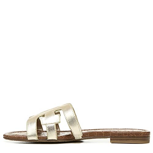 Sam Edelman Women’s Bay Classic Slide Sandal, Molten Gold,7.5 - Image 1