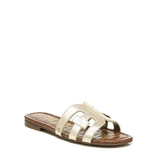 Sam Edelman Women’s Bay Classic Slide Sandal, Molten Gold,7.5 - Image 3