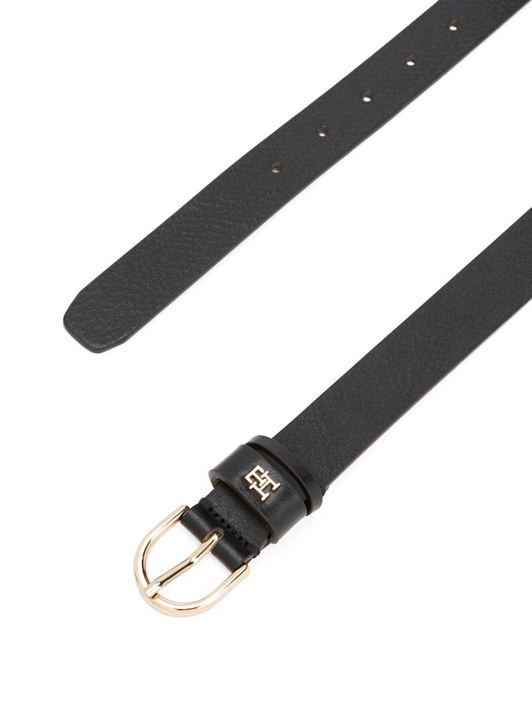 TOMMY HILFIGER TH Monogram Leather Belt - Image 3