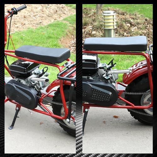 FVRITO Exhaust Pipe Header for CT200u Coleman BT200X CT200U-EX KT196 Mini Bike Go Kart Predator 212cc 224cc 196cc 6.5HP GX160 GX200 Clone Engine Baja Warrior MB200 Performance Parts Silver - Image 3