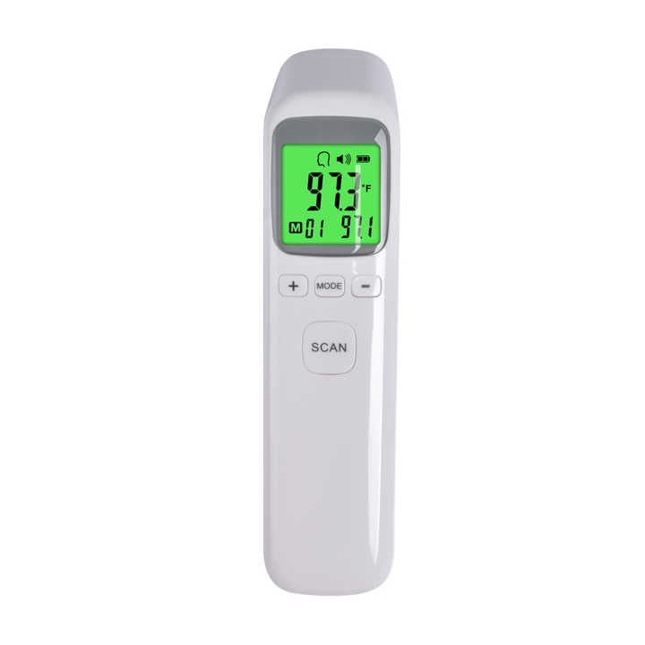No-Touch Infrared Thermometer for Baby, Kids & Adults – 1-Second Forehead Temp Reader with Color Display & Silent Scan – Digital Non-Contact Fever Checker for Home, School & Clinic  - Image 2