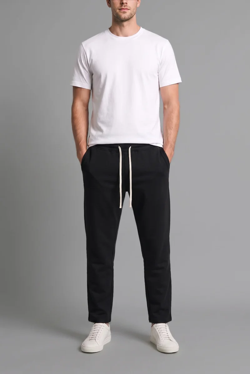 ديفاكتو Regular Fit Straight Leg Sweatpants