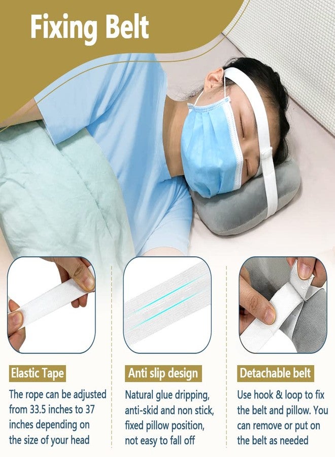Mistuki Piercing Ear Pillow with Holes for Ear Pain Side Sleeping Donut Pillows Cnh Pressure Sore Relief Inflammation Ache Cushion Ear Guard Pad with a Strap Ultimate Comfort and Protection - Image 4