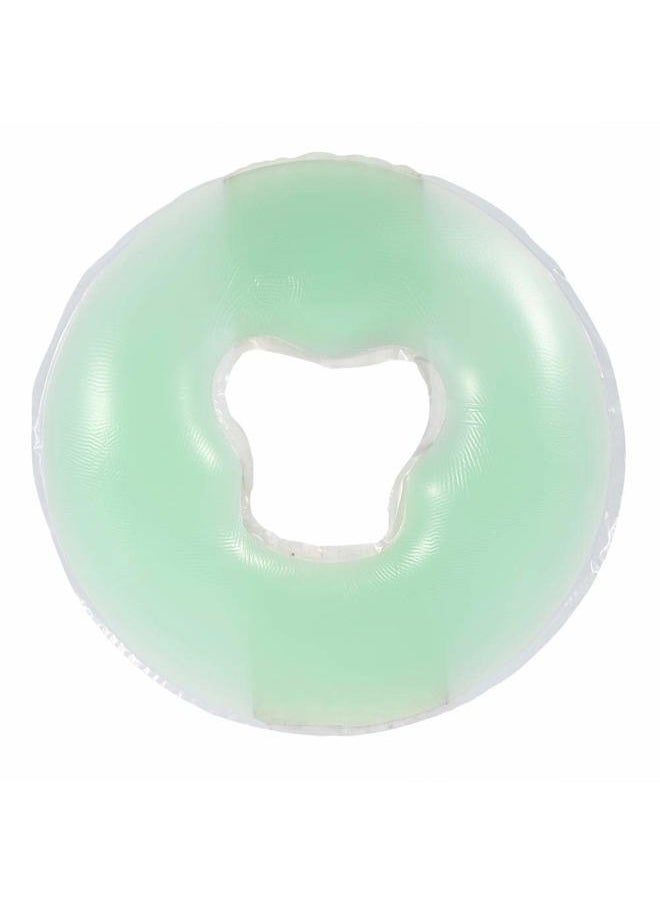 ZJchao - Silicone Pillow, Beauty SPA Massage Pillow Face Support Pillow Spa Massage Cushion Soft Massage Face Relax Pillow Headrest Beauty Salon Skin Care Relax Head Cushion (Green) - Image 1