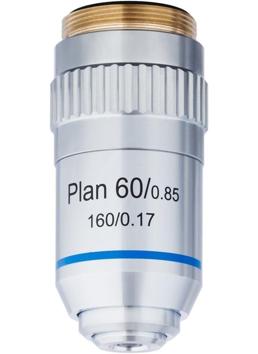 AmScope 60X Plan Achromatic Objective Lens with Knurled Ring - pzsku/Z27A3DF3ADA44C9F5ED04Z/45/1747233706/e4b4301f-7dd9-467e-8157-b435ee5f3b3f