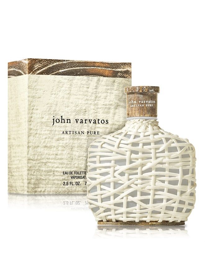John Varvatos عطر للرجال من جون فارفاتوس، أرتيسان بيور، 2.5 أونصة سائلة بخاخ أو دو تواليت EDT - Image 1