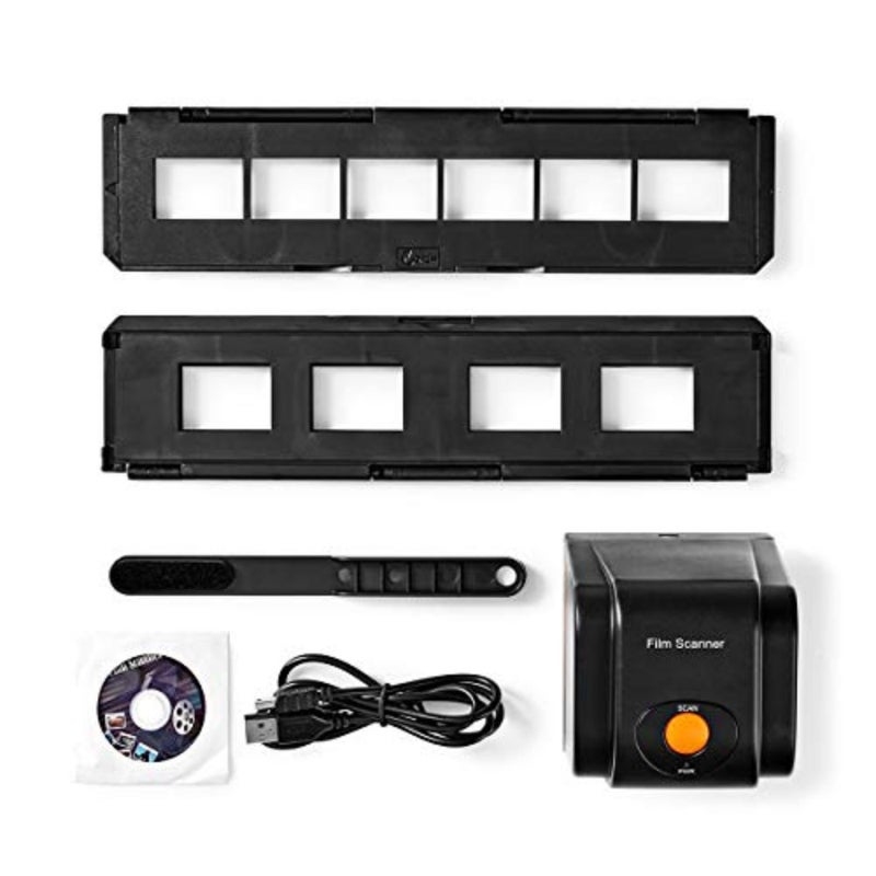 Film Scanner for 35.0 mm film, black plastic housing, 10 MPixel resolution, 1800/3600 DPI scanning, 2-second scan time, USB-powered with included software - Image 4