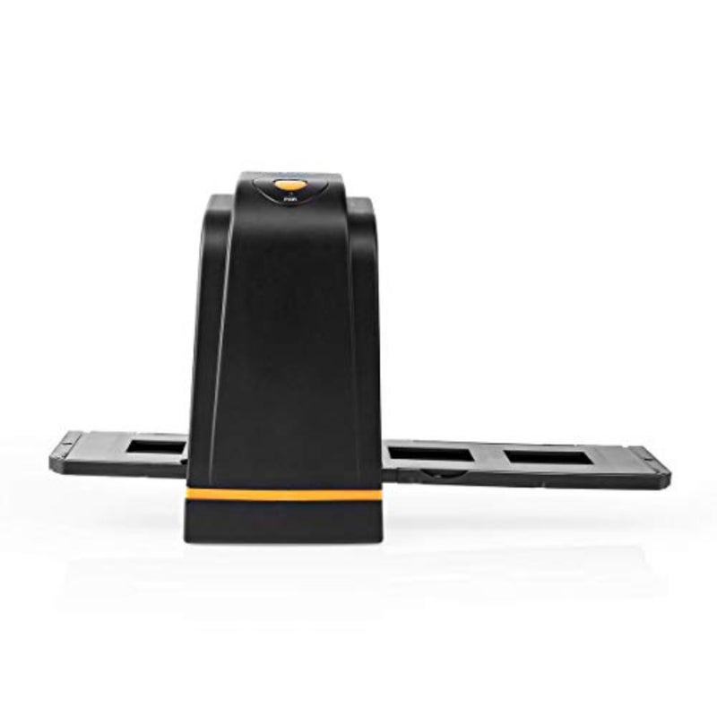 Film Scanner for 35.0 mm film, black plastic housing, 10 MPixel resolution, 1800/3600 DPI scanning, 2-second scan time, USB-powered with included software - Image 1