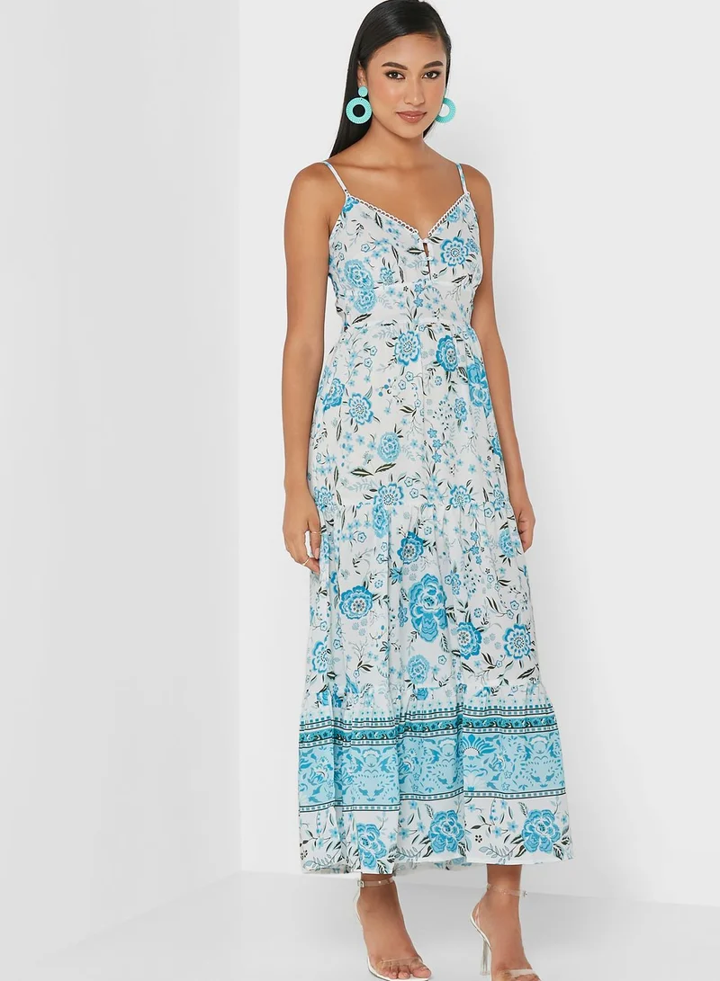 PARISIAN Strapped Detailed Maxi Dress