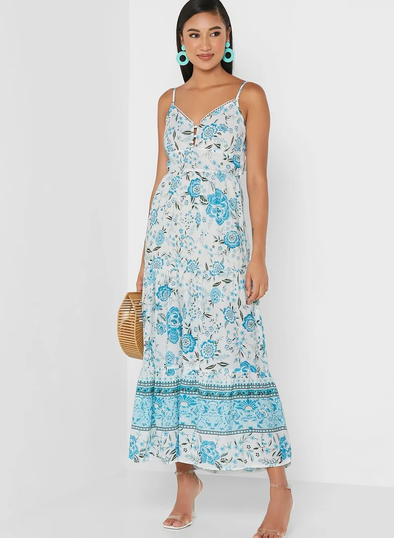 PARISIAN Strapped Detailed Maxi Dress