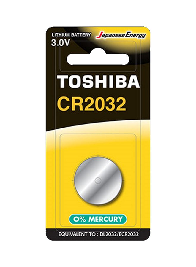 3.0V CR2032 Specialty Button/Coin Lithium Battery Silver