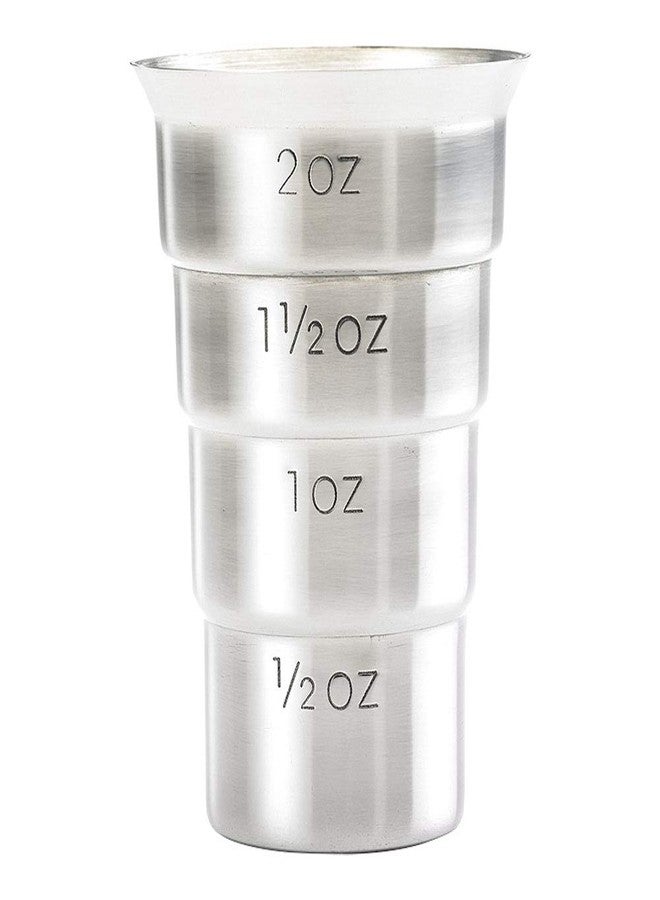 Barfly M37109 Drink Jigger, 2 oz, Stainless w/out Handle - Image 1