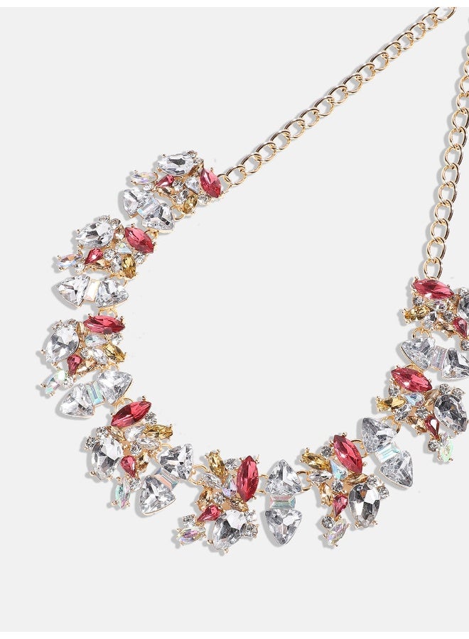 SOHI Party Crystal Artificial Necklace Jewellery - Image 5