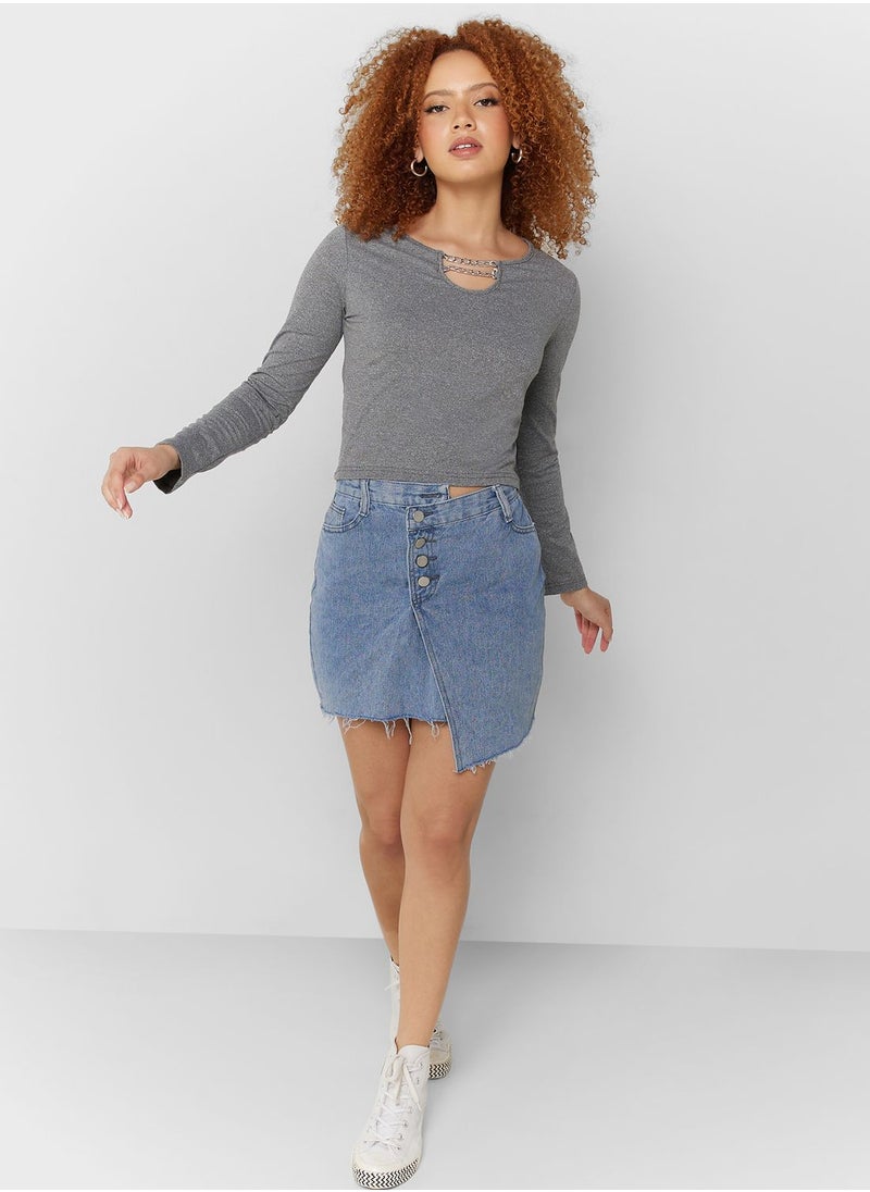 Ginger - Chain Detail Top - Image 1