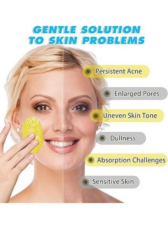 KHODEX Turmeric & Kojic Acid Face Cleansing Pads for Dark Spots, Skin Brightening & Acne Prevention | Vitamin C, Retinol & Chamomile Hydrolat | For Women & Men | All Skin Type | 60 Pieces Pack of 1 - Image 3