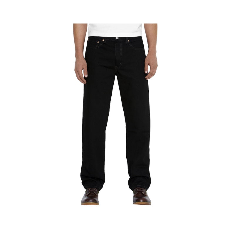 Levi's Men's 550 Relaxed Fit Jeans (Also Available in Big & Tall), Black, 44W x 34L - Image 1
