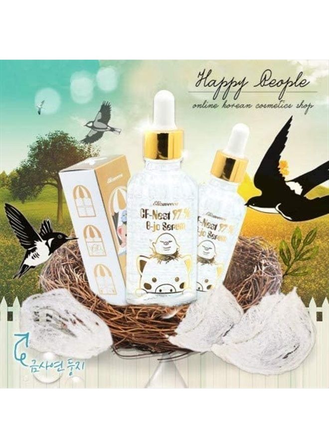 Elizavecca CF Nest 97% B Jo Serum 1.7 Ounce - Real Water Under Eye Serum for Women | Under-Eye Serum for Wrinkles | Water Under Eye Serum | Volume Up Under Eye Serum - Image 4