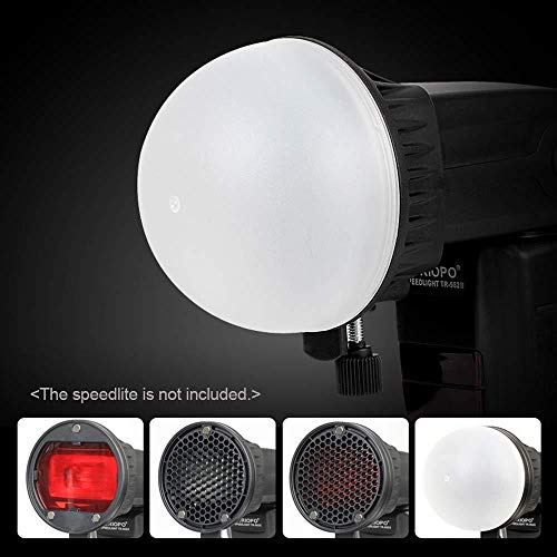 HIFFIN MagDome Color Filter Reflector Honeycomb Diffuser Ball Photo Accessories Kits for GODOX YONGNUO Canon Nikon Sony Flash Replace AK-R1 S-R1 Compatibility for Godox YONGNUO TRIOPO etc. - Image 5