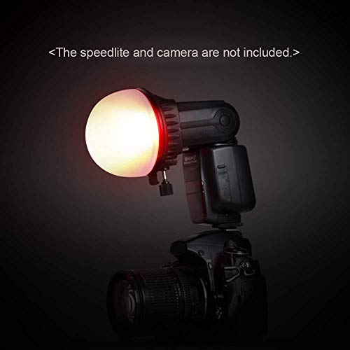 HIFFIN MagDome Color Filter Reflector Honeycomb Diffuser Ball Photo Accessories Kits for GODOX YONGNUO Canon Nikon Sony Flash Replace AK-R1 S-R1 Compatibility for Godox YONGNUO TRIOPO etc. - Image 4