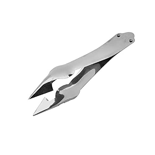SBA PRIME Stainless Steel Pineapple Eye Removal Tool – Silver Fruit Peeler Corer Cutter Kitchen Gadget for Easy Pineapple Cleaning (1 Piece) - Image 1