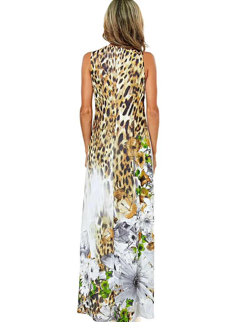 Genese Animal Print Dress