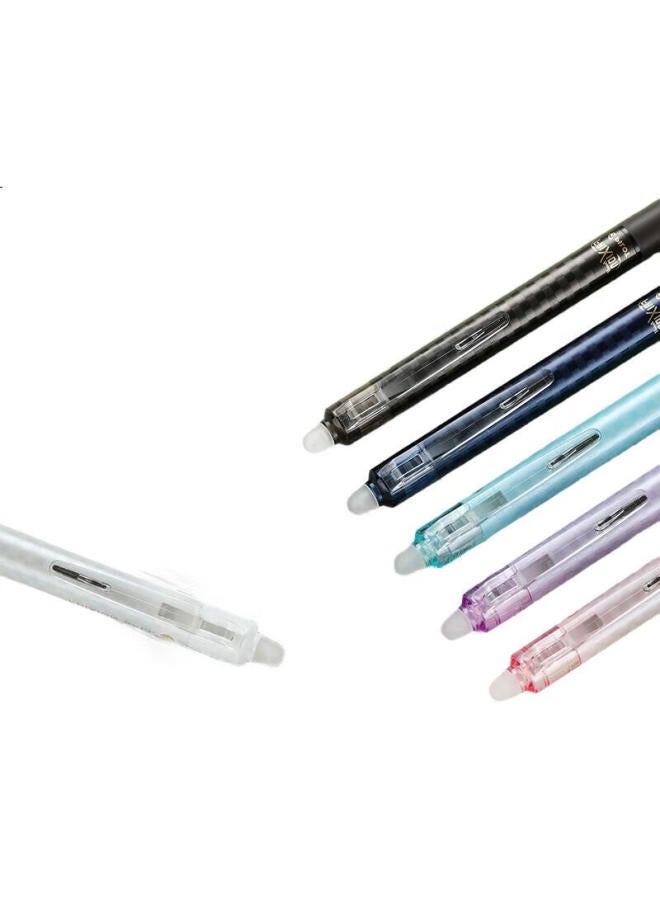 Pilot Frixion Clicker Retractable Erasable Gel Pen - Fine Point 0.5Mm Brown Grid/Black - Image 1