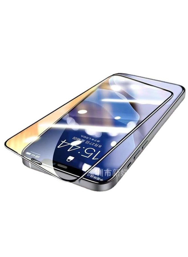 Applicable To For Xiaomi 15u Full Glue Unlocking Tempered Film Artifact Version Ultrasonic Second Solution Mi15pro Mobile Phone Protective Film-Color:0.18 High Aluminum Electroplated Full Glue Tempered Film Roller Version [bare Film]-Size:For Xiaomi 15 [unlocked Version]  - Image 5