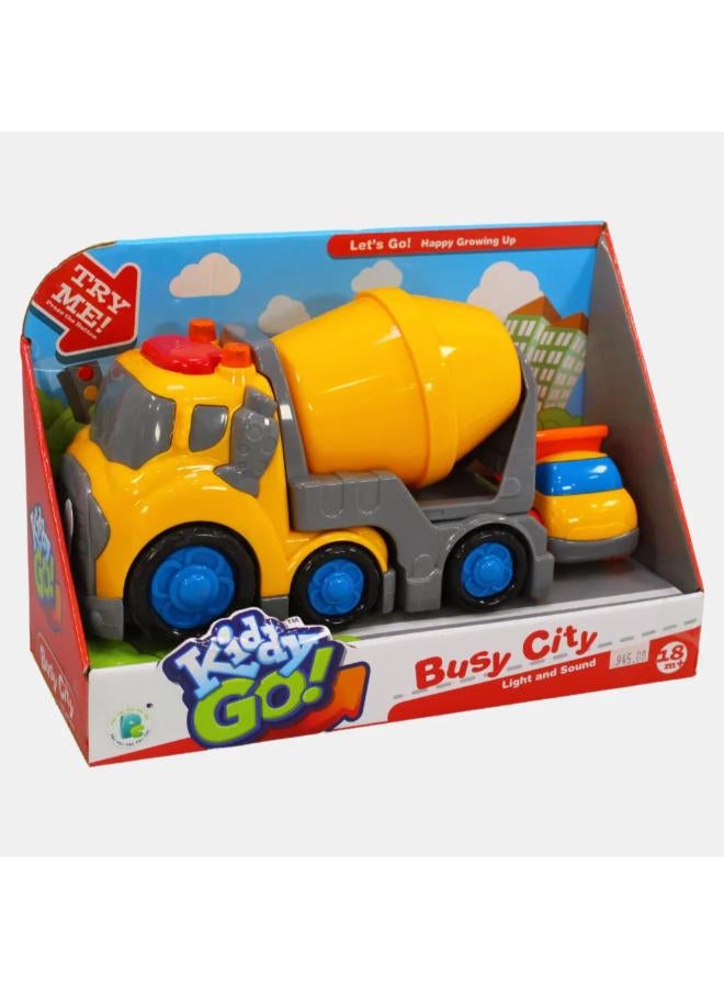 DHTS10339\Busy City Truck With Ligh And Sound - Image 1