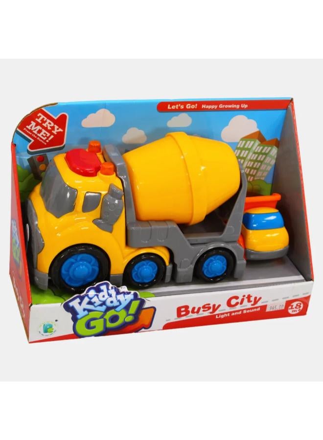 DHTS10339\Busy City Truck With Ligh And Sound - Image 3