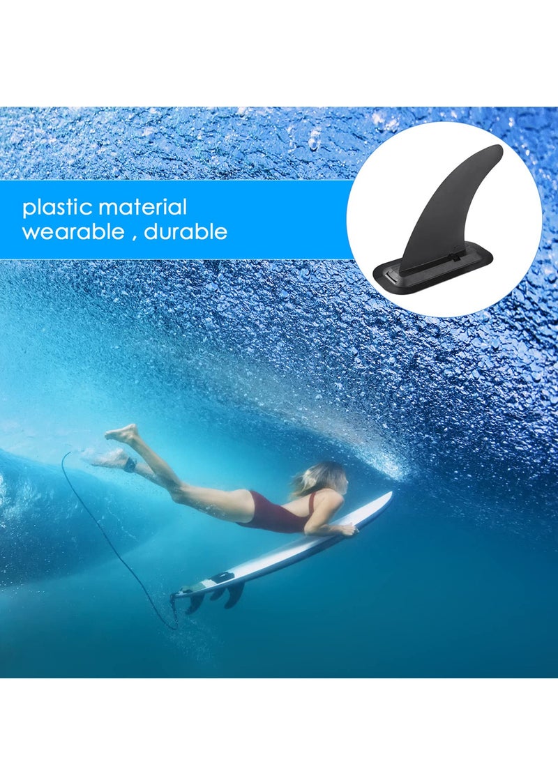 SYOSI Surfboard Fins, Removable Universal SUP Fin, Nylon Safe Reinforced Fins, SUP Replacement Diverter Tail Rudder for Longboard Surfboard, Inflatable Paddle Board, Surfboard, Stand-Up Paddle Board  - Image 3