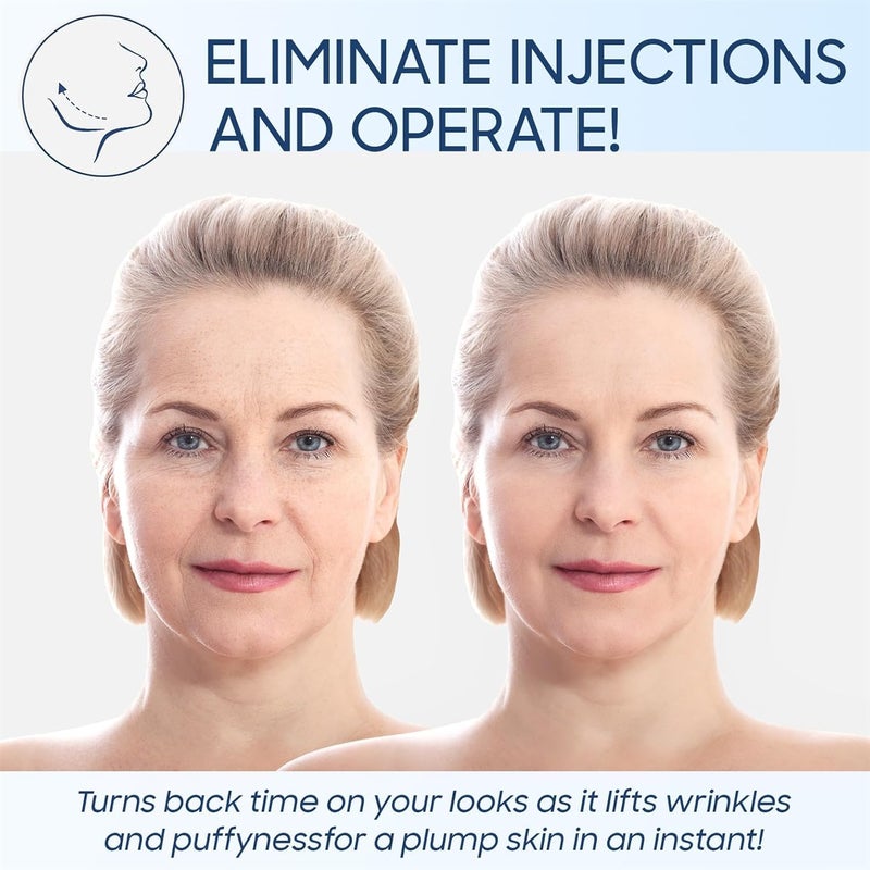Excefore 60PCS Face Lift Tape, High Elasticity Wrinkle Patches, Invisible Face Tapes for Lifting Eyes Double Chin Jowls, Lifting Saggy Skin, Waterproof, Face Stickers Neck Eye Double Chin Lift V Shape - Image 3