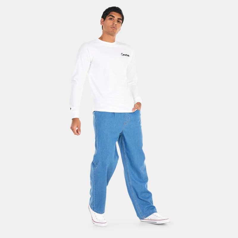 CONVERSE Men's 5 Pocket Baggy Pant Denim Pants