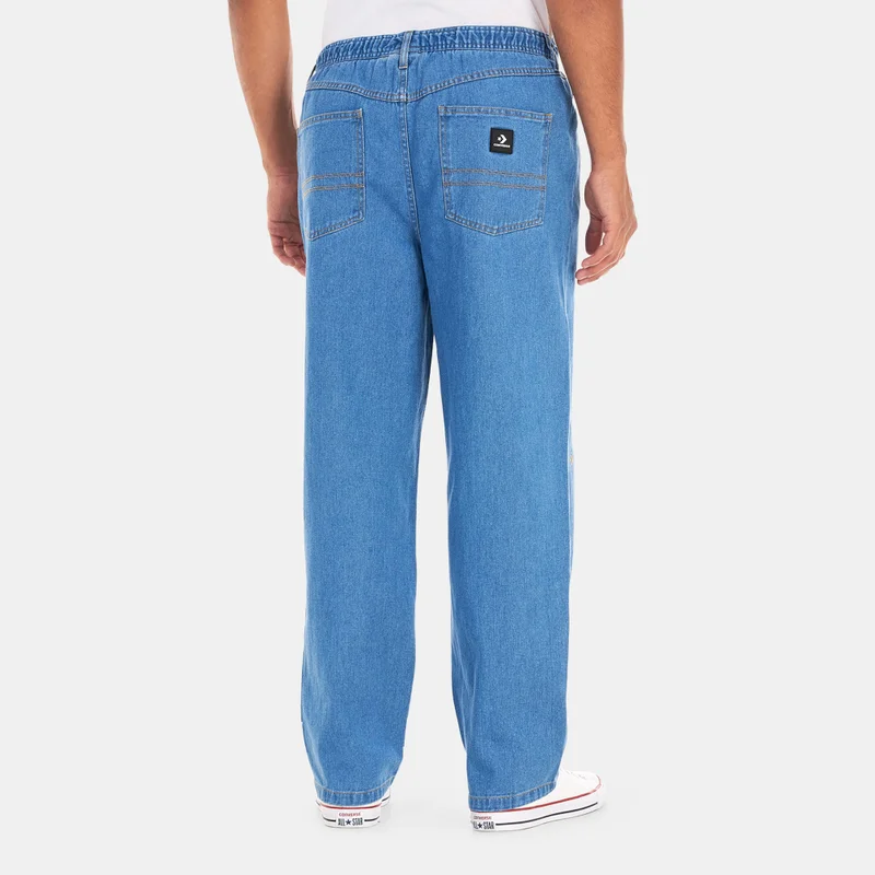 CONVERSE Men's 5 Pocket Baggy Pant Denim Pants
