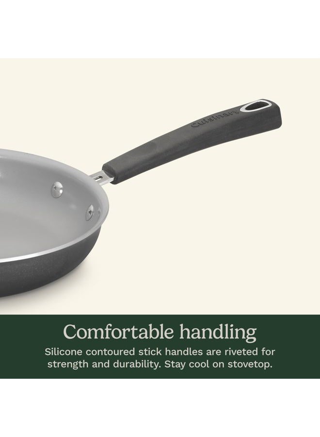 Cuisinart طقم أواني الطهي كويزينارت أدفانتج سيراميكا XT متوسط أسود 54C-11BK - Image 5
